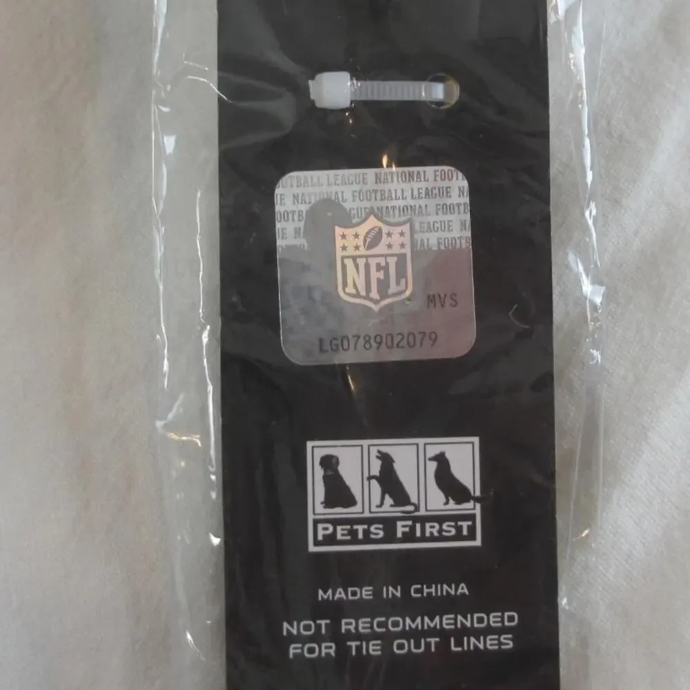 NWT NFL Minnesota Vikings Satin Dog Collar Medium Dogs (12